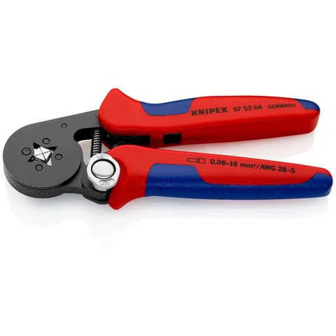Alicate autoajustable para crimpar punteras huecas 97 53 04