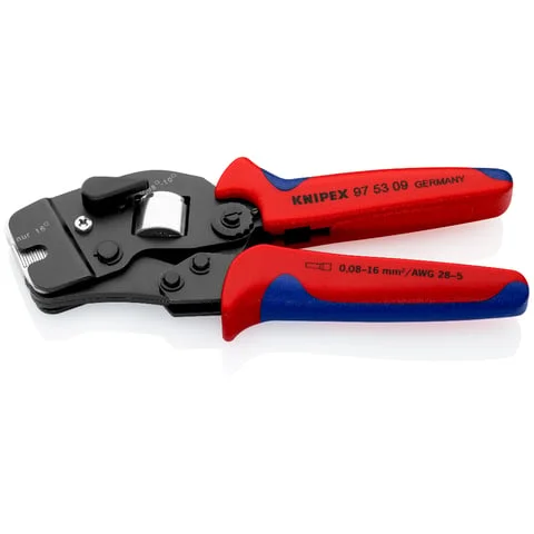 Alicate autoajustable para crimpar punteras huecas 97 53 09