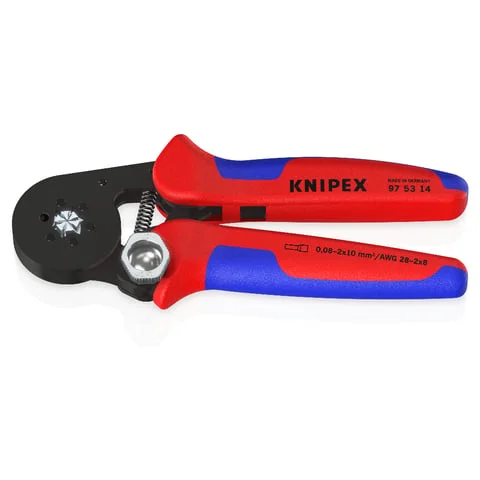 Alicate autoajustable para crimpar punteras huecas 97 53 14