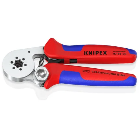 Alicate autoajustable para crimpar punteras huecas 97 55 14