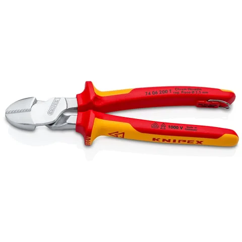 Alicate de corte diagonal de fuerza 74 06 200 T
