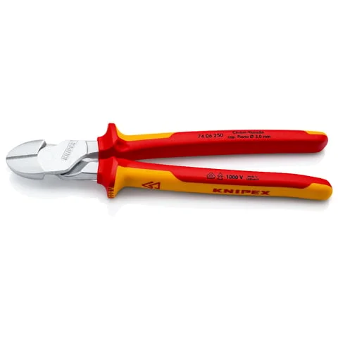 Alicate de corte diagonal de fuerza 74 06 250
