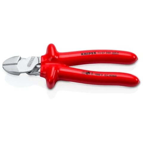 Alicate de corte diagonal de fuerza 74 07 200
