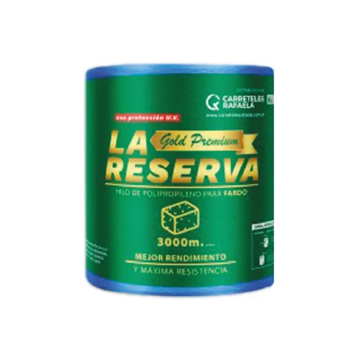 BOB. la Reserva “GP” X3000 metros-para Arrolladora Fardo 8,5 KG.-NARANJA