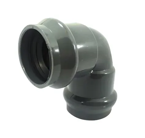 Codo 90° Hembra-Hembra con aro de goma (PN10)