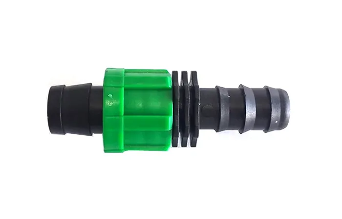 Conector de tubería de polietileno de 16mm (chicote) a cinta
