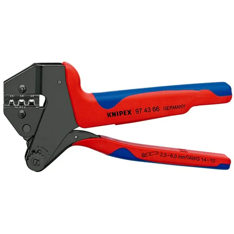 Crimpadora para sistema de mordazas intercambiables MC4® & MC4® Evo 2 97 43 66