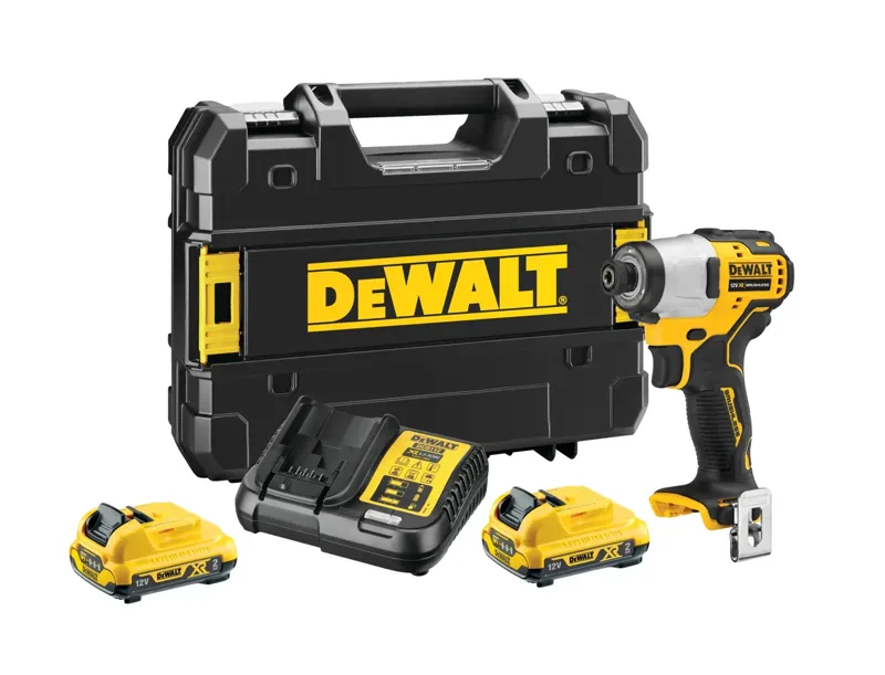 Atornillador de Impacto sin escobillas XR 12V Li-Ion 2Ah