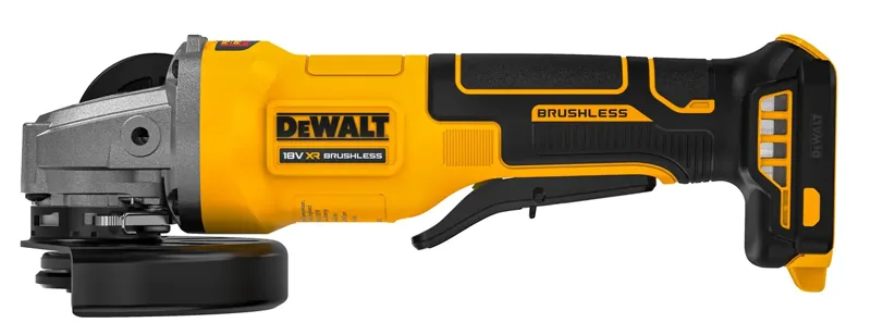 Mini-Amoladora sin escobillas XR 18V 125mm con interruptor hombre-muerto sin cargador/baterÃ­a