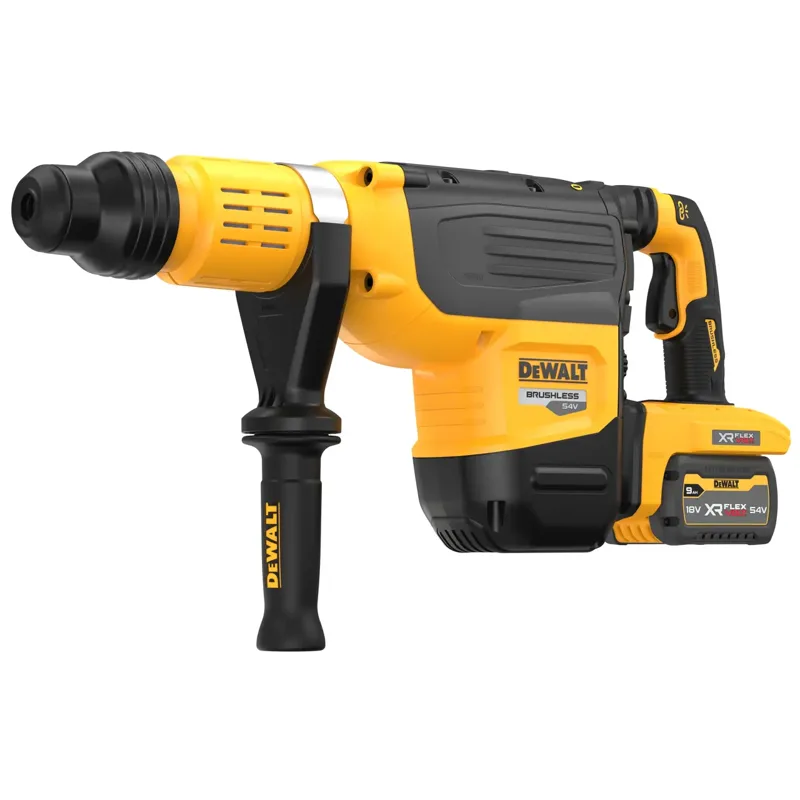 Martillo ElectroneumÃ¡tico XR FLEXVOLT 54V Li-Ion 9Ah SDS maxÂ® 10kg