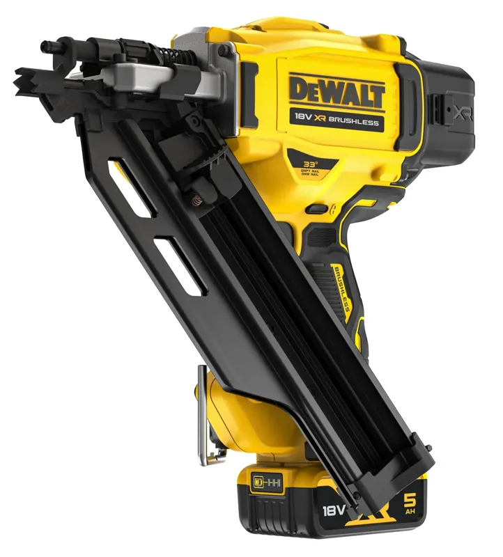 Clavadora de Estructuras sin escobillas XR 18V con 2 baterÃ­as Li-Ion 5Ah