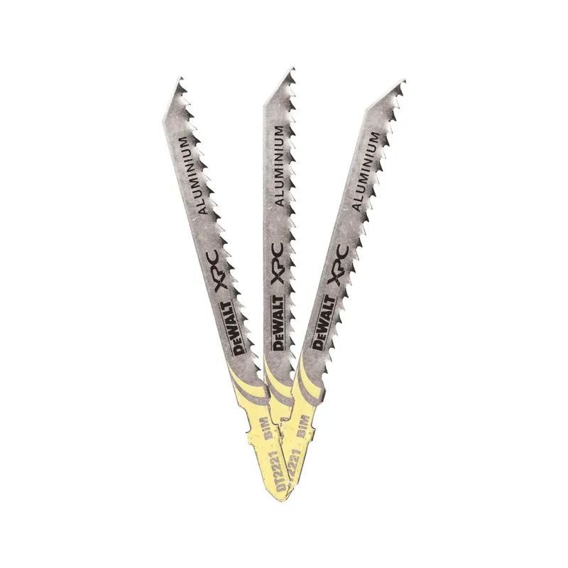 Hoja de sierra de calar XPC - BIM, longitud: 100mm, paso de diente: 3mm, hoja bi-metal para prolongar la vida 