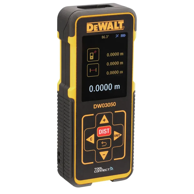 Medidor lÃ¡ser de distancias con alcance de 50m con Bluetooth