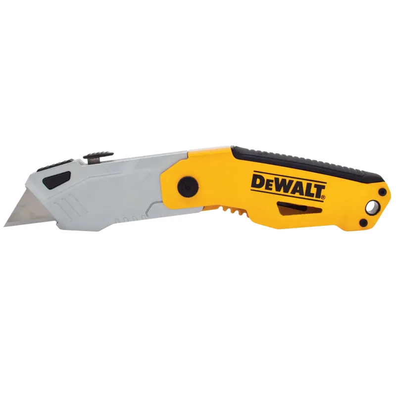 Cuchillo plegable con almohadillas de goma para el pulgar
