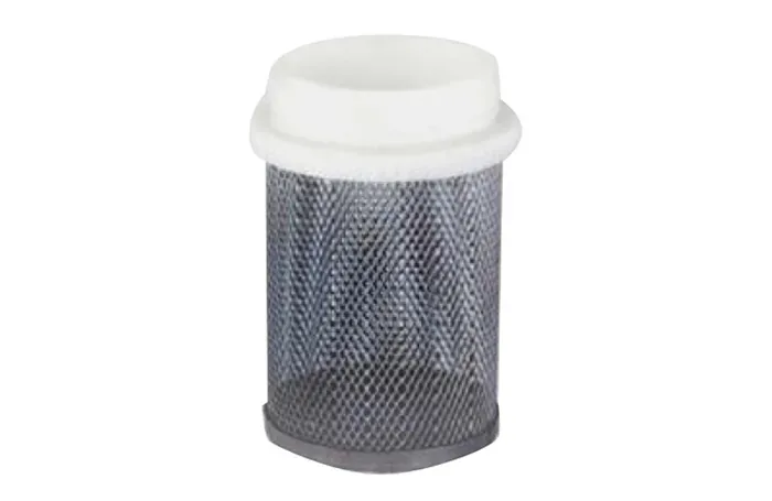 Filtro para válvulas de retención metálicas verticales