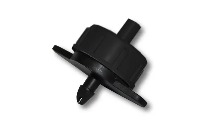Gotero desarmable autocompensado, tipo botón – 4 l/h