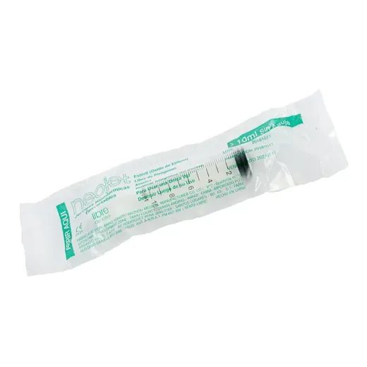 Jeringa DESC. Neojet x 10 CC x 100 U.- sin Aguja