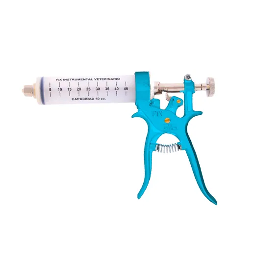 Jeringa Master Celeste 50CCAUT FIX Plastica