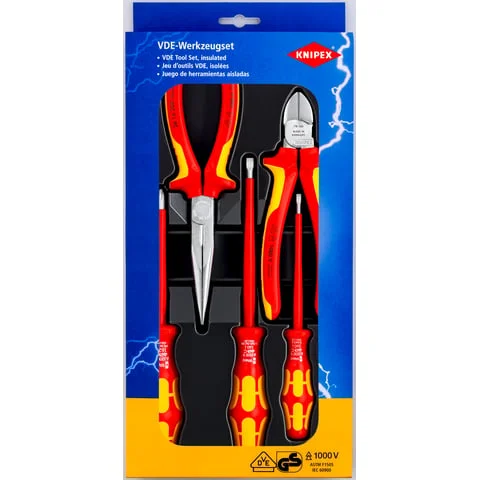 Juego de herramientas aisladas VDE 00 20 13