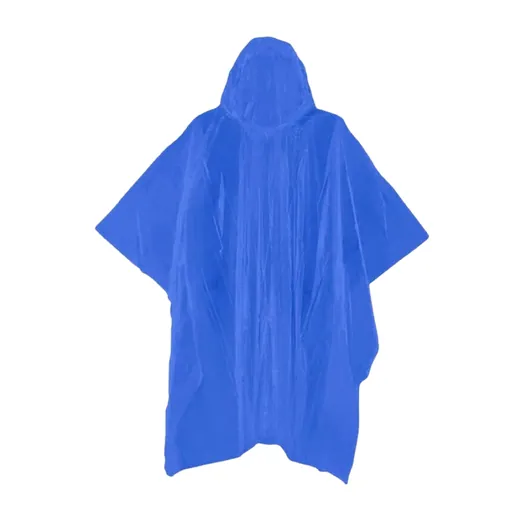 Poncho Impermeable C/ Capucha de PVC -TALLE Único