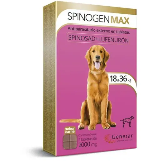 SPINOGEN MAX 18 A 36 KG Spinosad + Lufenuron