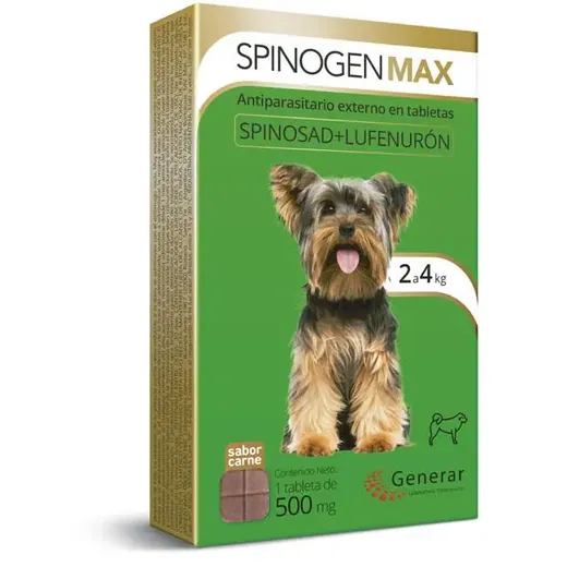 SPINOGEN MAX 2 A 4 KG Spinosad + Lufenuron